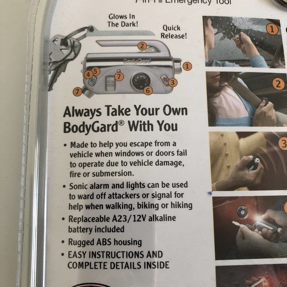 Swiss+Tech Bodygard 7-In-1 Platinum Series Emergency Tool - Picture 5 of 7